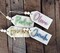 Personalized Easter Basket Tag, Beaded Wood Name Tag product 4
